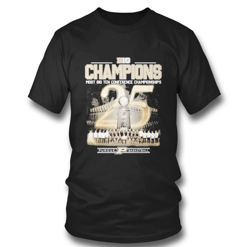 Big Champions Most Big Ten Conference Championships T-shirt