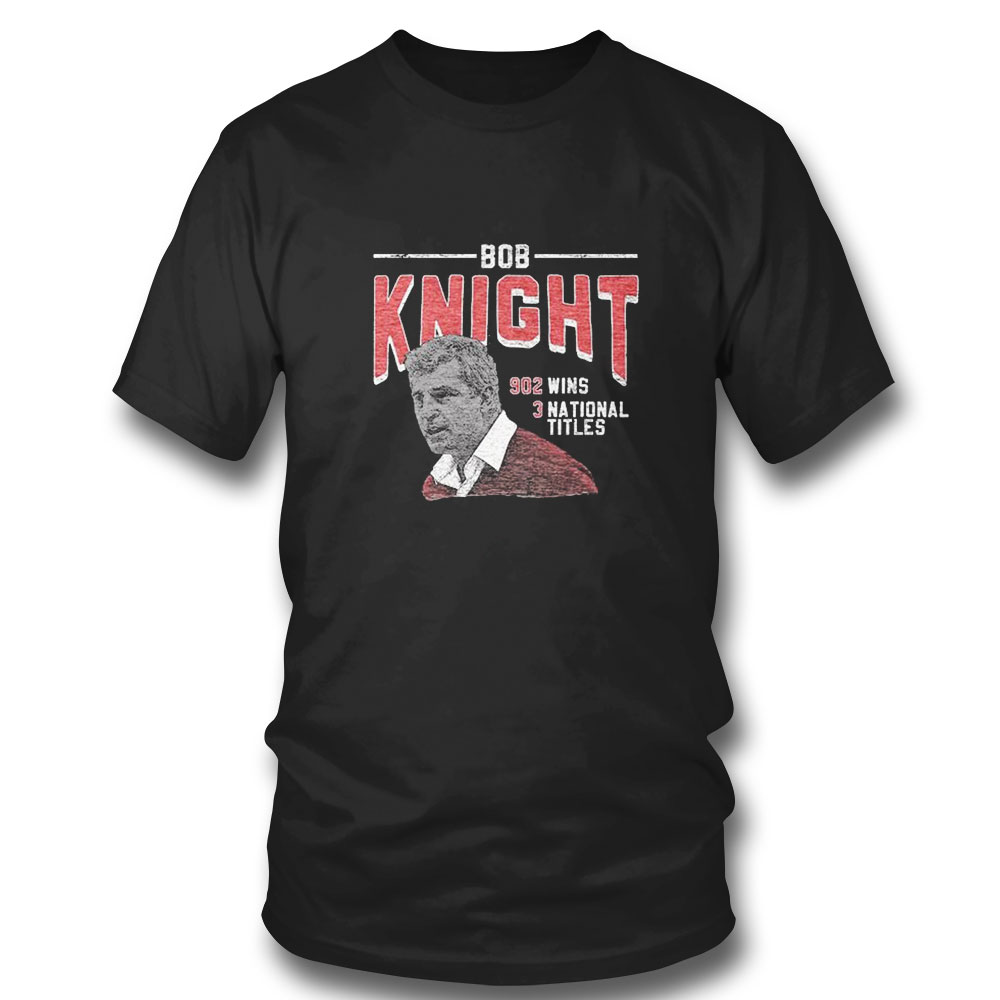 Bob Knight Career Achievements T-shirt