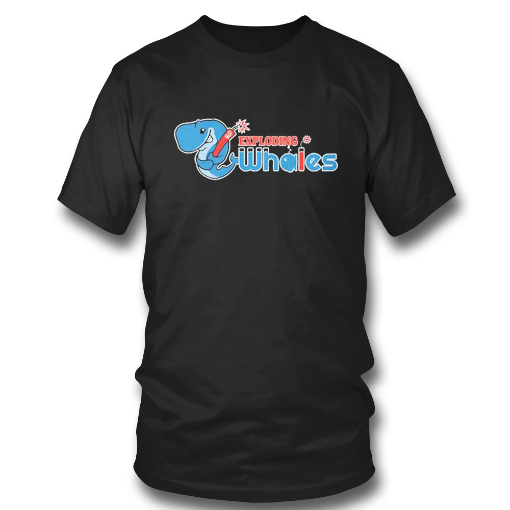 Eugene Emeralds Exploding Whales T-shirt