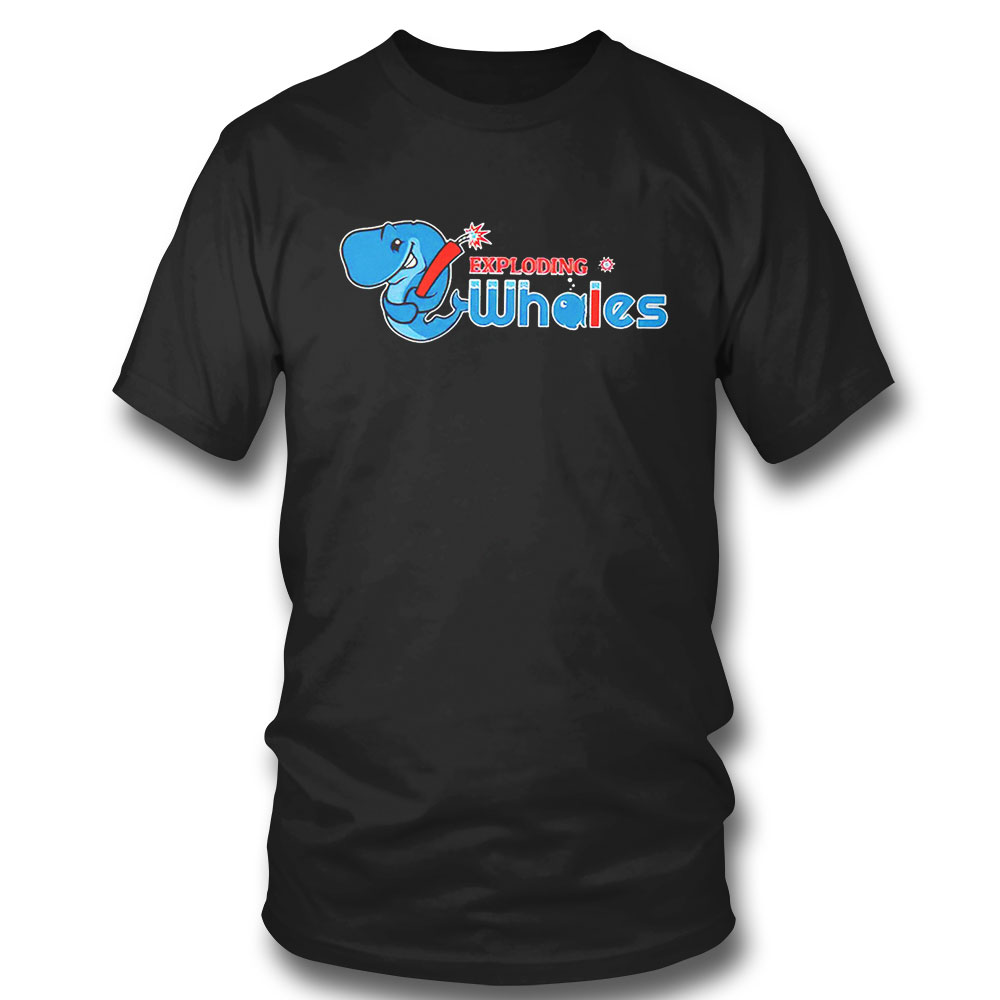Exploding Whales Funny 2023 T-shirt