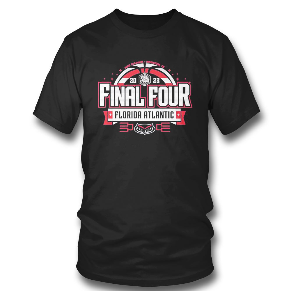 Fau Owls 2023 Ncaa Final Four Nrg Stadium Houston T-shirt