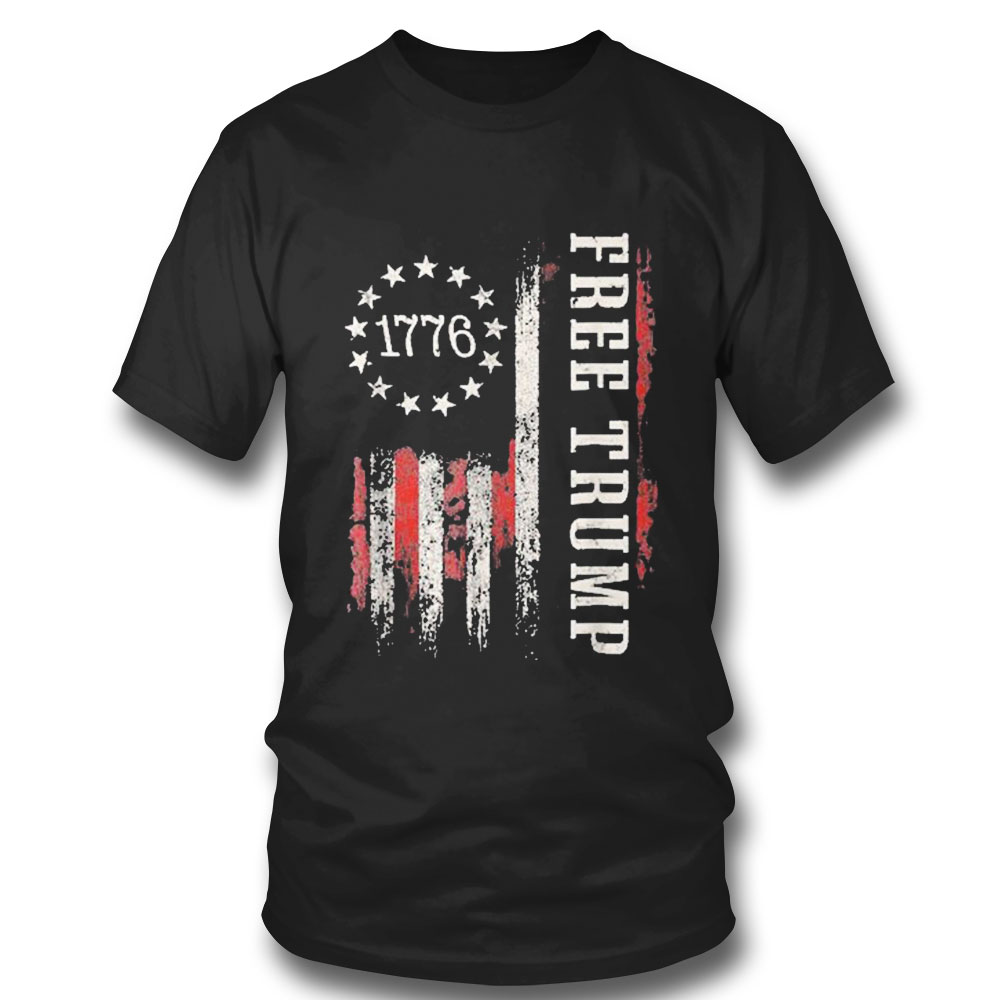 Free Donald Trump American Flag T T-shirt