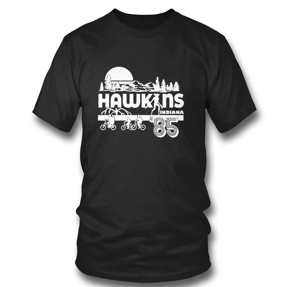 Hawkins Indiana Stranger Things 85 T-shirt
