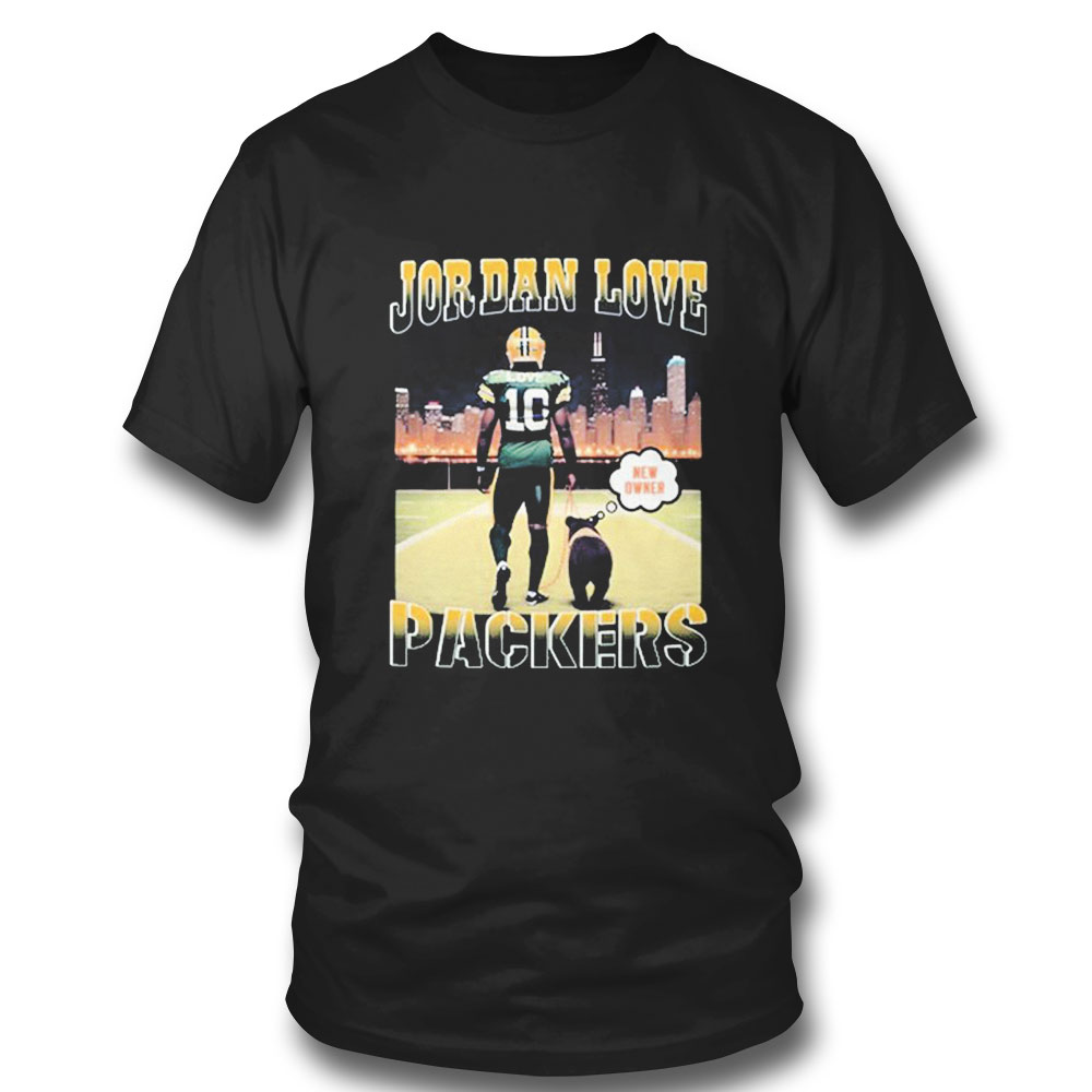 Jordan Love Packer New Owner Cosplay John Wick T-shirt