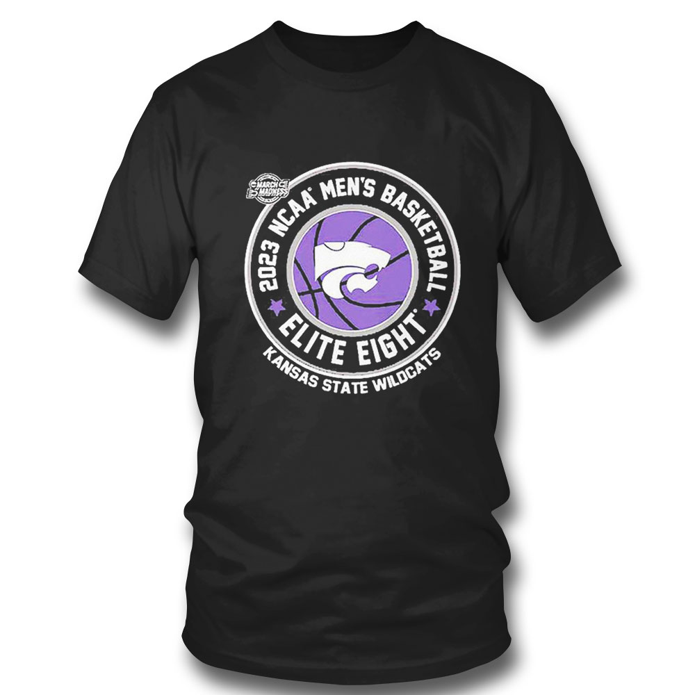 Kansas State Wildcats Ncaa Mens Basketball Elite Eight 2023 T-shirt
