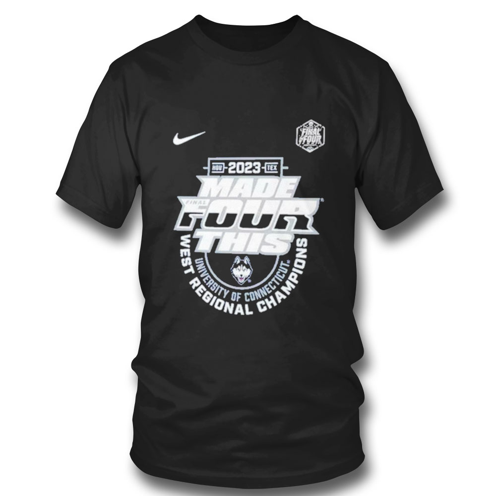 Made Final Four This Uconn Huskies 2023 Ncaa Mens Basketball West Regional Champions