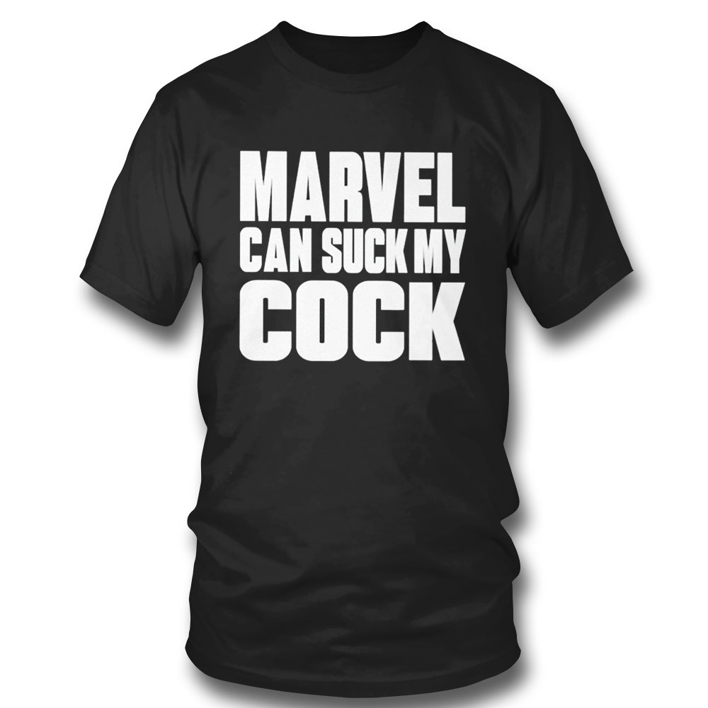 Marvel Can Suck My Cock T-shirt