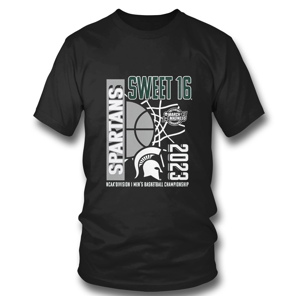 Michigan State Spartans Sweet Sixteen 2023 Ncaa Mens Basketball Championship T-shirt
