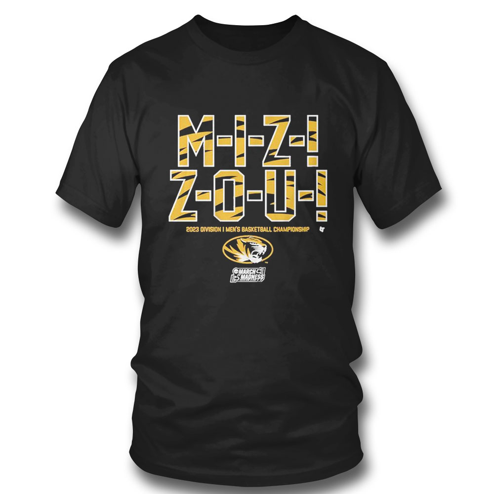 Missouri Basketball M I Z Z O U 2023 March Madness T-shirt