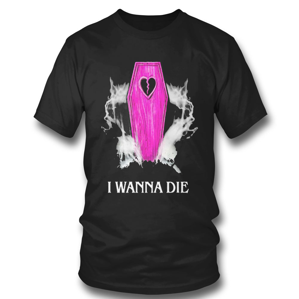 Nessa Barrett Mesh I Wanna Die T-shirt