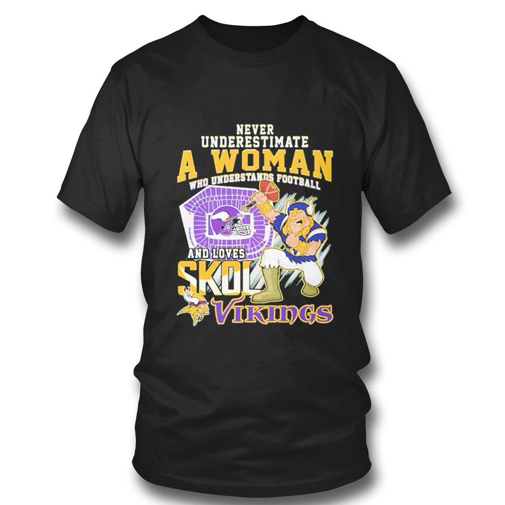 Never Underestimate A Woman Who Understands Football And Love Spoiled Virgins T-shirt