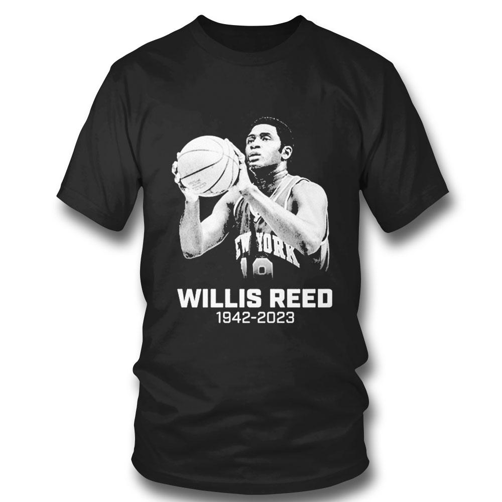 Rip Willis Reed Thank You For The Memories 1942 2023 T-shirt
