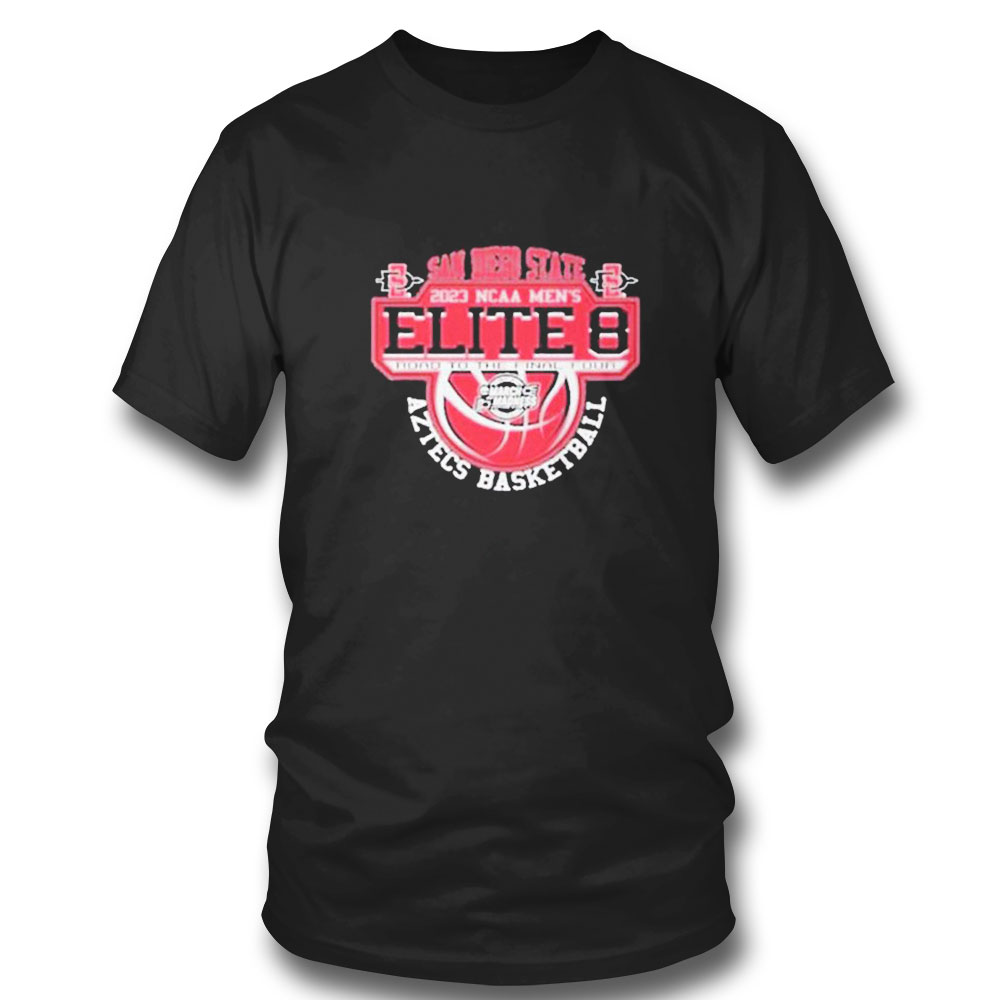 San Diego State Aztecs 2023 Ncaa Elite 8 Road To The Final Four T-shirt
