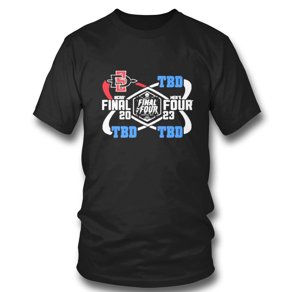 Sdsu Final Four Shirt Interlock Four Teams 2023 T-shirt