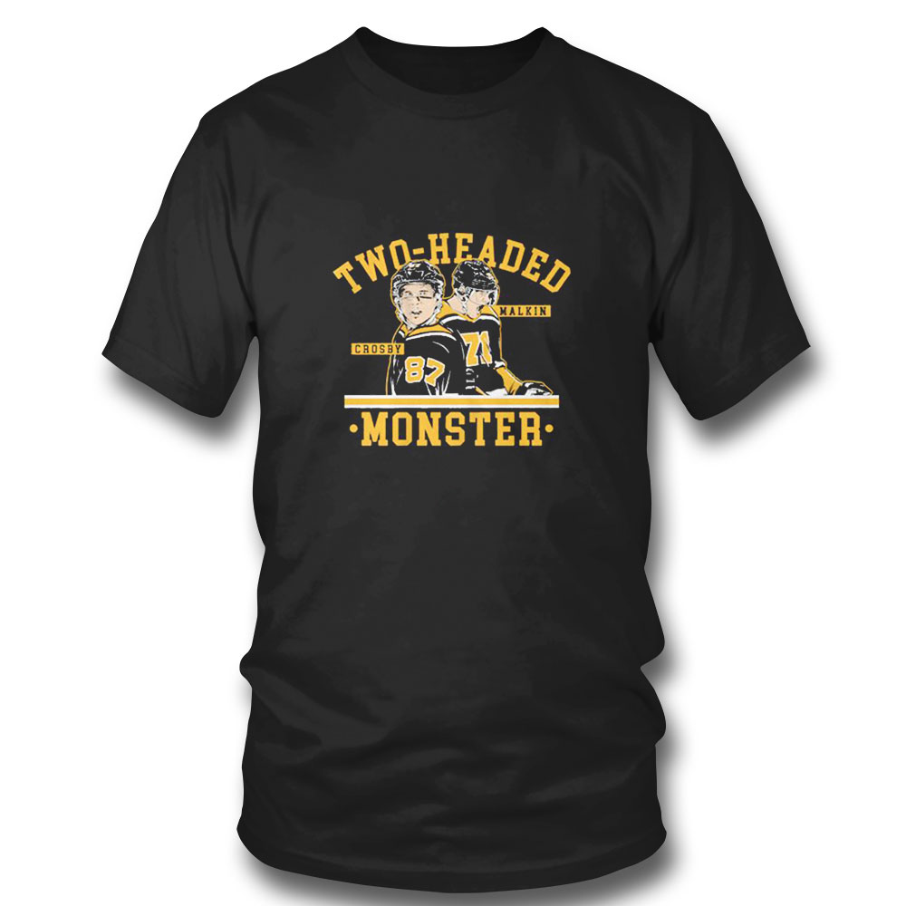 Sidney Crosby Evgeni Malkin Two Headed Monster T-shirt