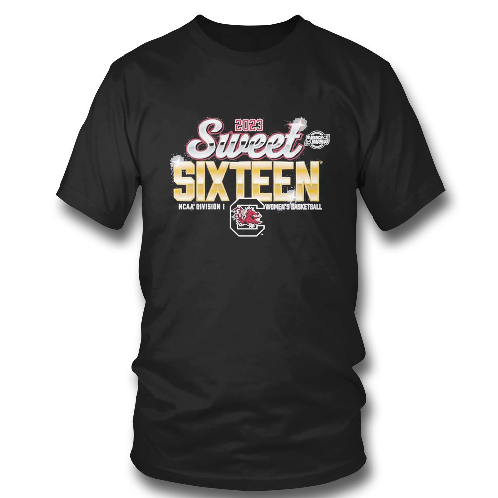 South Carolina Gamecocks 2023 Ncaa Womens Basketball Tournament March Madness Sweet 16 T-shirt