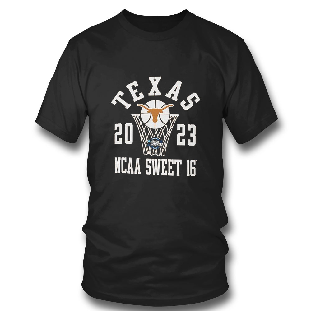Texas Longhorns Mens Basketball Ncaa Sweet Sixteen 2023 T-shirt