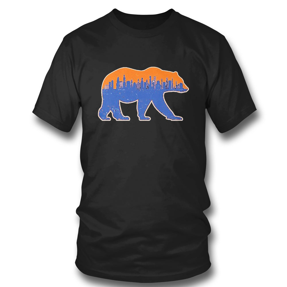 Vintage Chicago Illinois Skyline Bears Football T-shirt