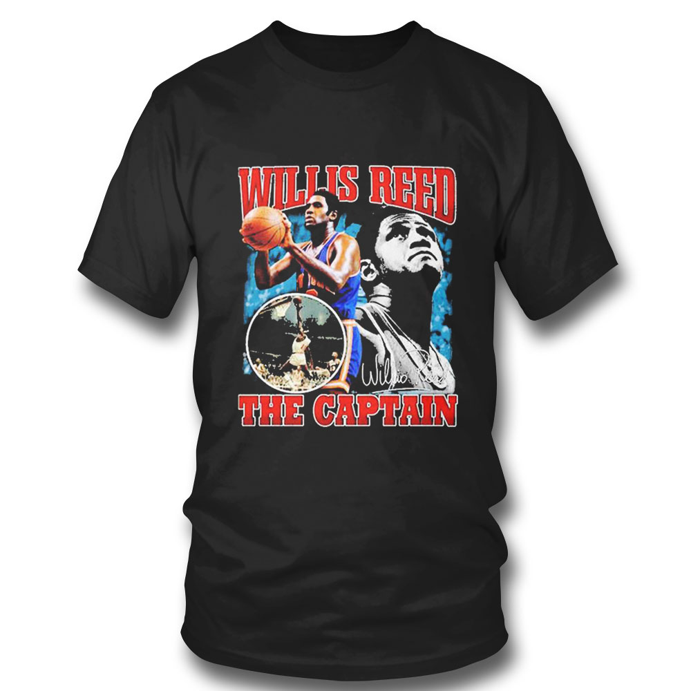 Willis Reed The Captain Basketball Legend T-shirt