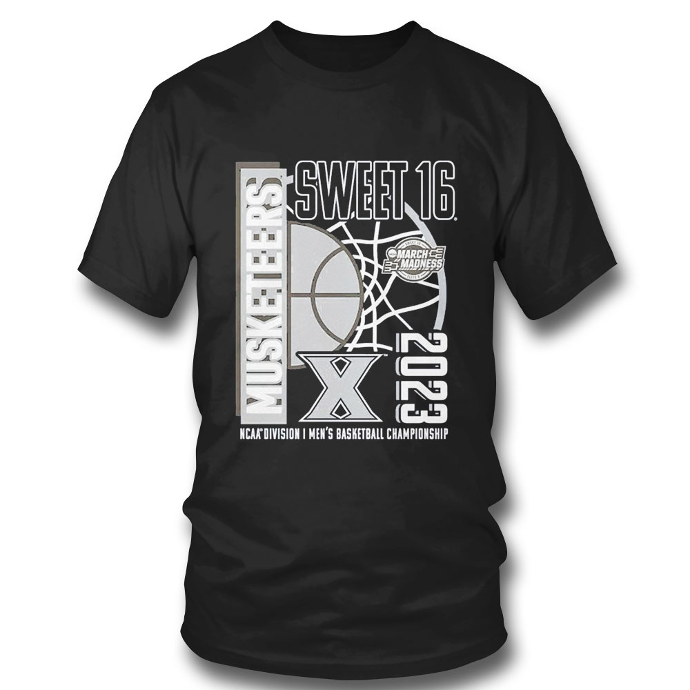 Xavier Musketeers Sweet 16 2023 Ncaa Mens Basketball Tournament Championship T-shirt