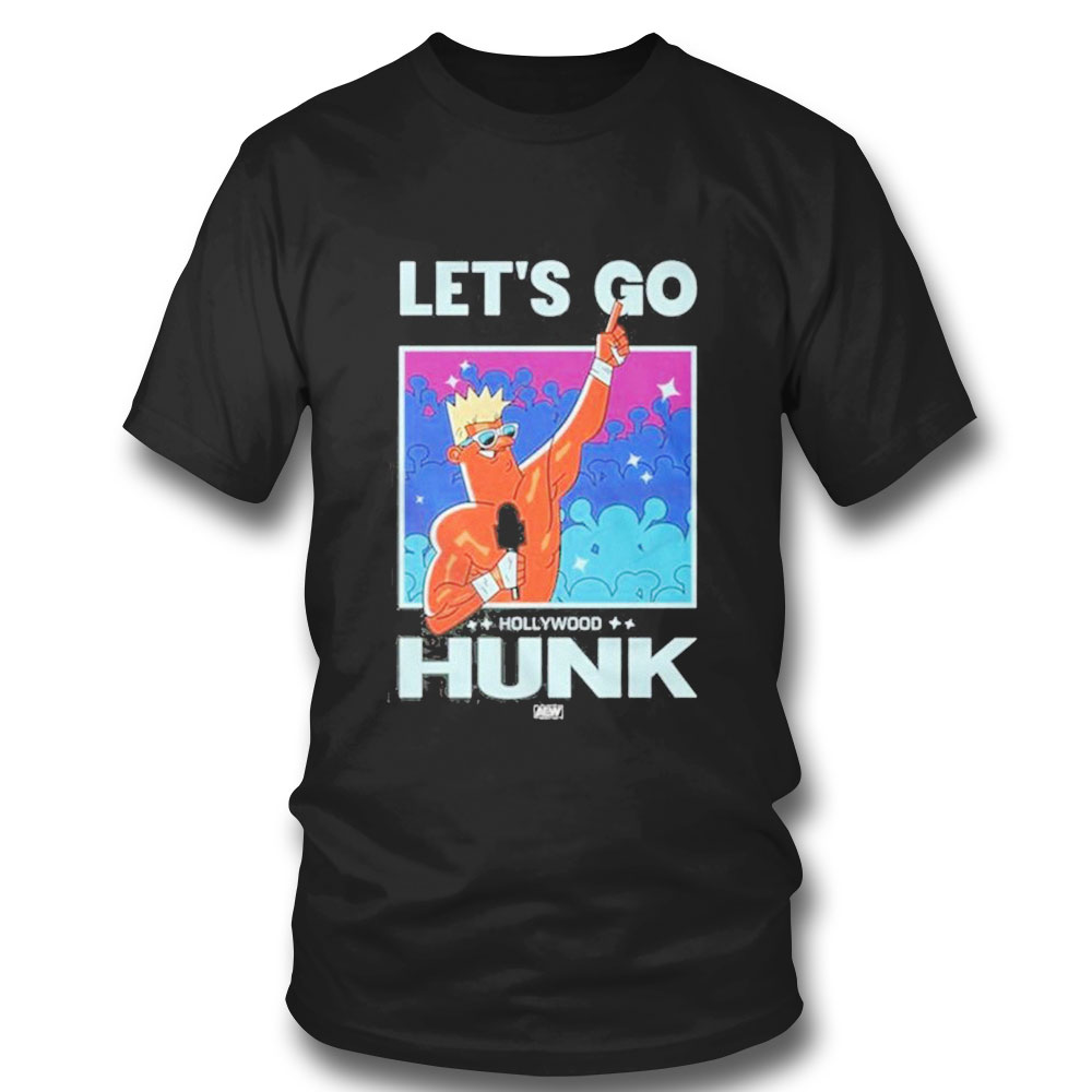 All Elite Wrestling Ryan Nemeth Lets Go Hollywood Hunk Vintage T-shirt