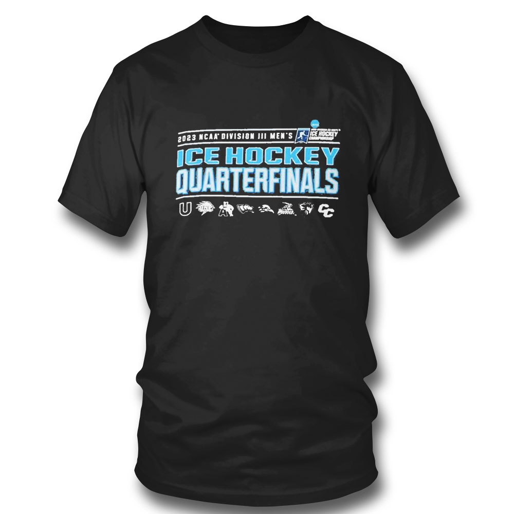 Best Division Iii Mens Ice Hockey Quarterfinals Shirt 2023 T-shirt