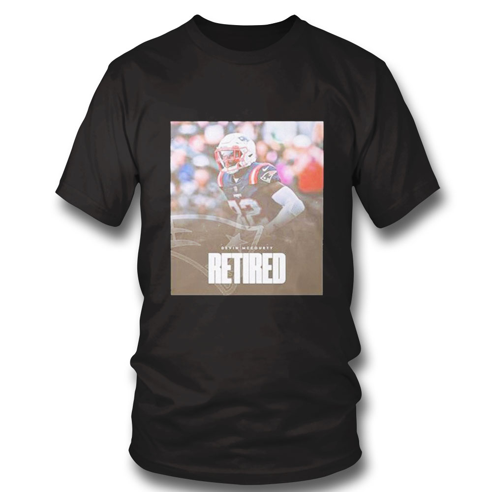 Devin Mccourty Announces Retirement From The Nfl Vintage Shirt Ladies Tee