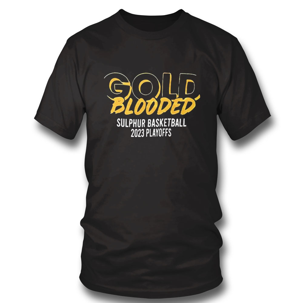 Golden State Warriors Gold Blooded Sulphur Basketball 2023 Playoff Shirt Hoodie