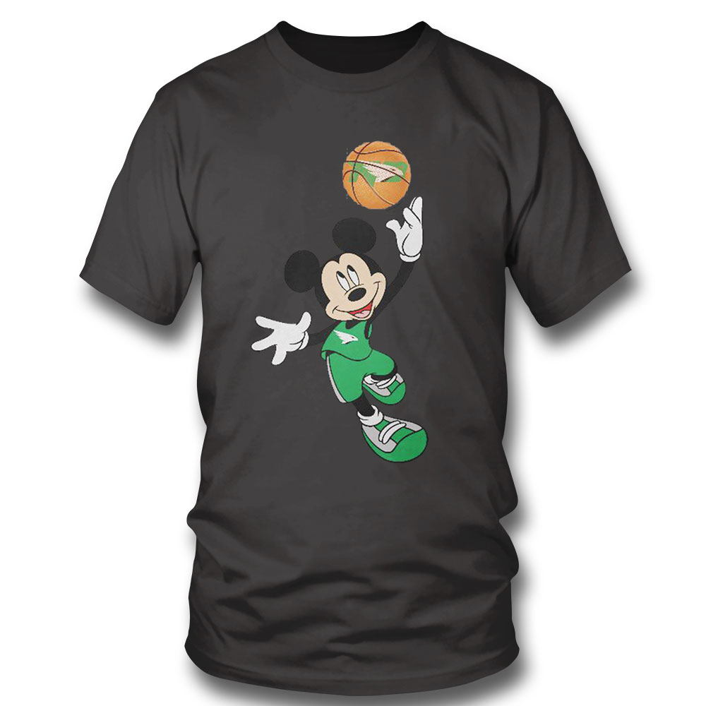 Mickey March Madness North Dakota Fighting Hawks Shirt