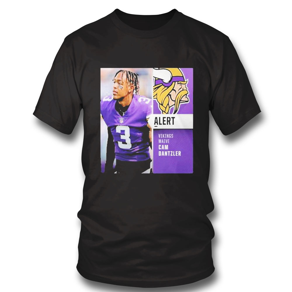 Minnesota Vikings Waive Cb Cam Dantzler Vintage Shirt Ladies Tee