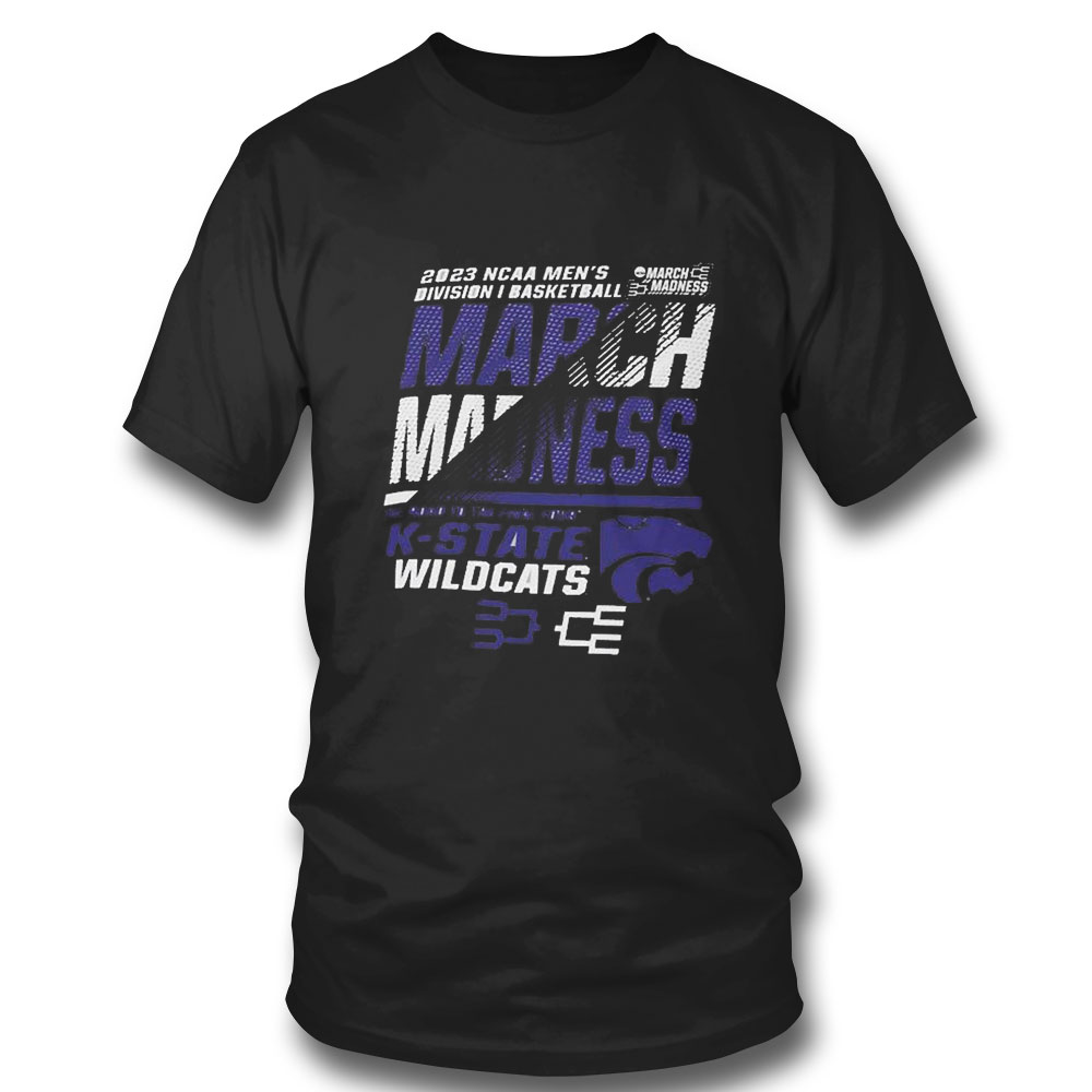Nice K State Wildcats Mens Basketball 2023 Ncaa March Madness The Road To Final Four T-shirt