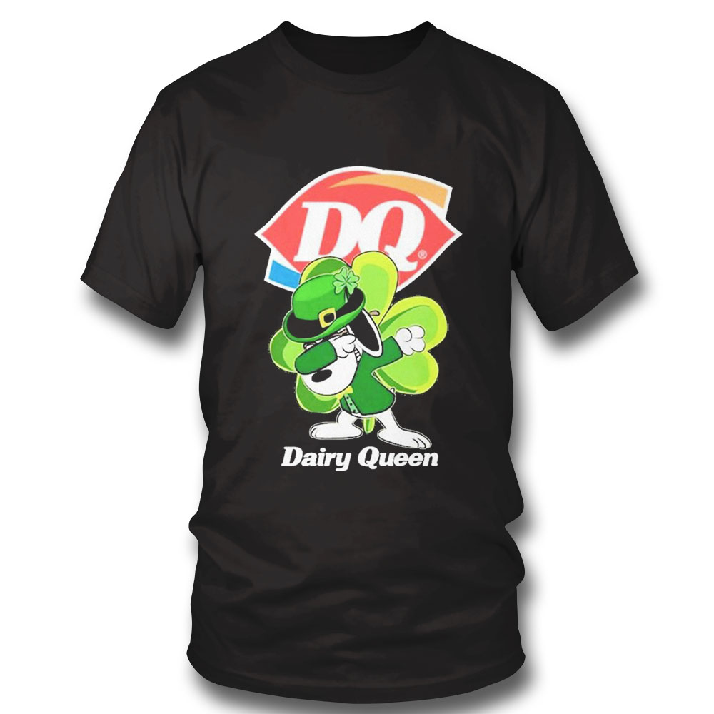 Snoopy Dabbing And Dairy Queen St Patricks Day Shirt Hoodie