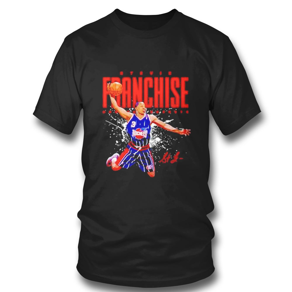 Steve Francis Houston Rockets Slam Dunk T-shirt