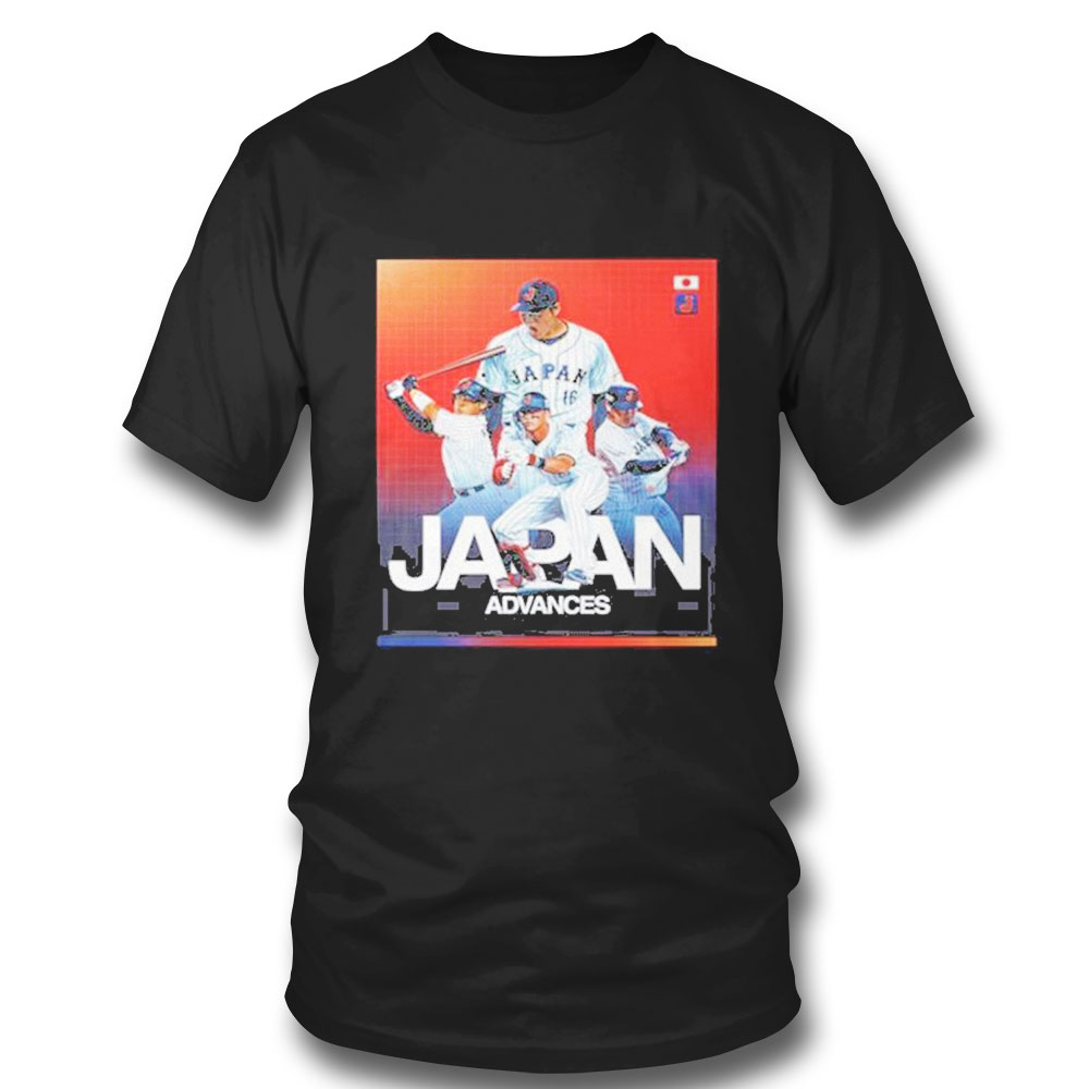 Team Japan Advances 5th Straight World Baseball Classic Semifinal Vintage T-shirt