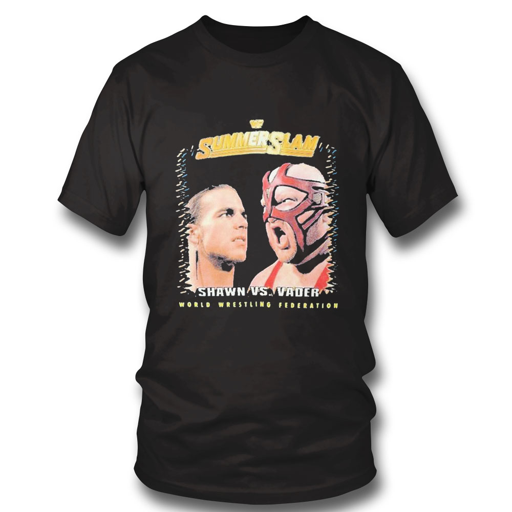 Wwe Summer Slam 1996 Shawn Michaels Vader Shirt Hoodie