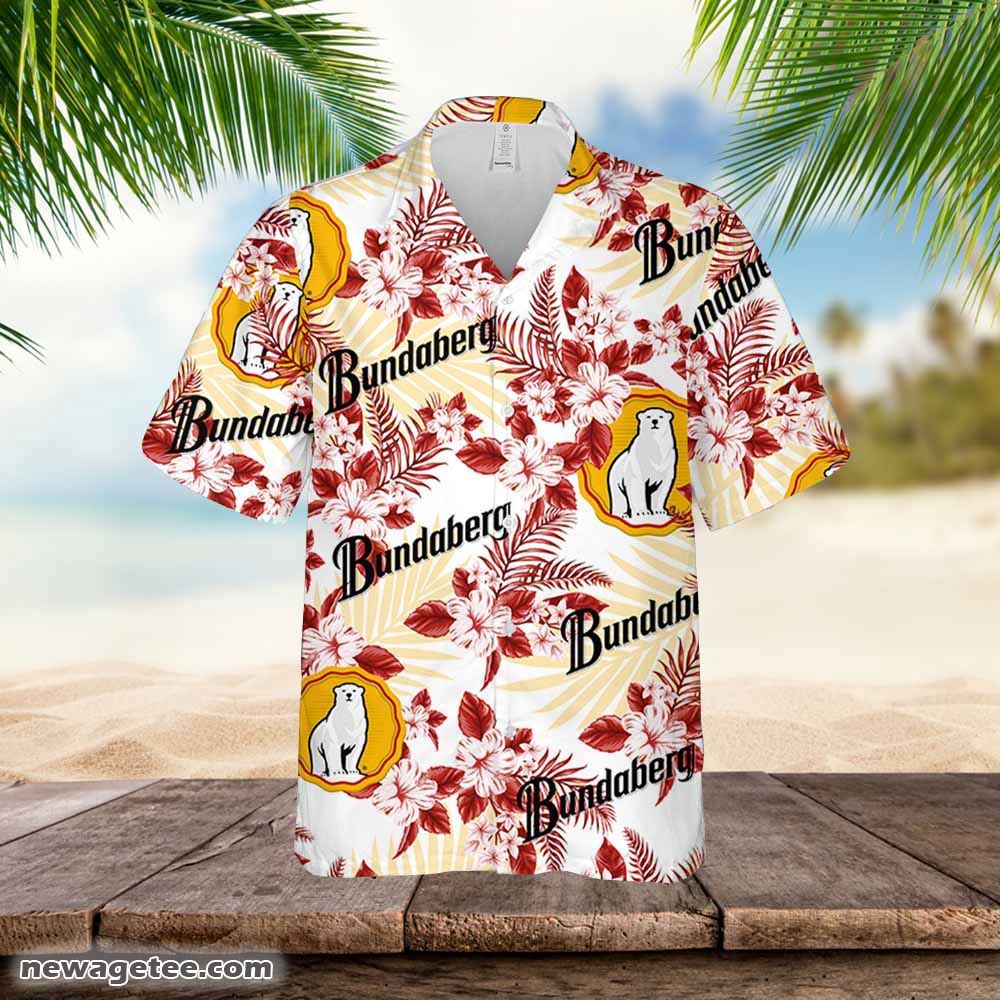 Bundaberg Hawaiian Button Up Shirt Hibiscus Floral Bundaberg Hawaiian Button Up Shirt Hibiscus Floral