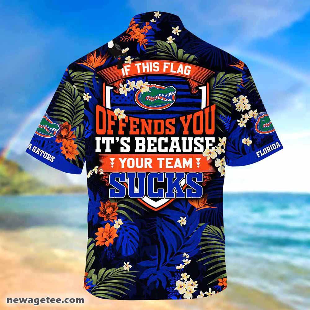 Florida Gators Summer Beach Hawaiian Shirt This Flag Offends You