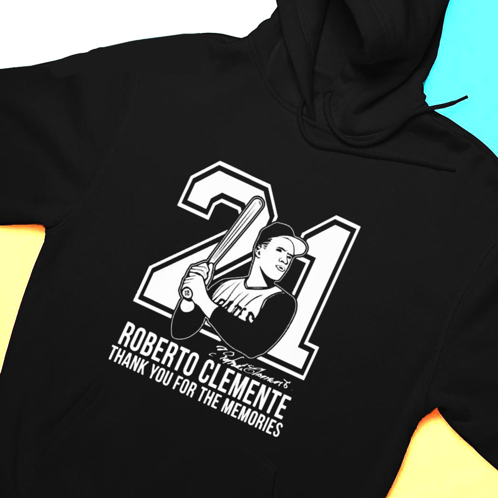 21 Roberto Clemente Thank You For The Memories T-shirt