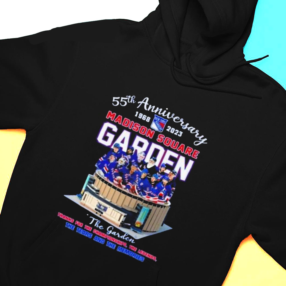 55th Anniversary 1968-2023 Madison Square Garden Championships The Legends The Tears Shirt