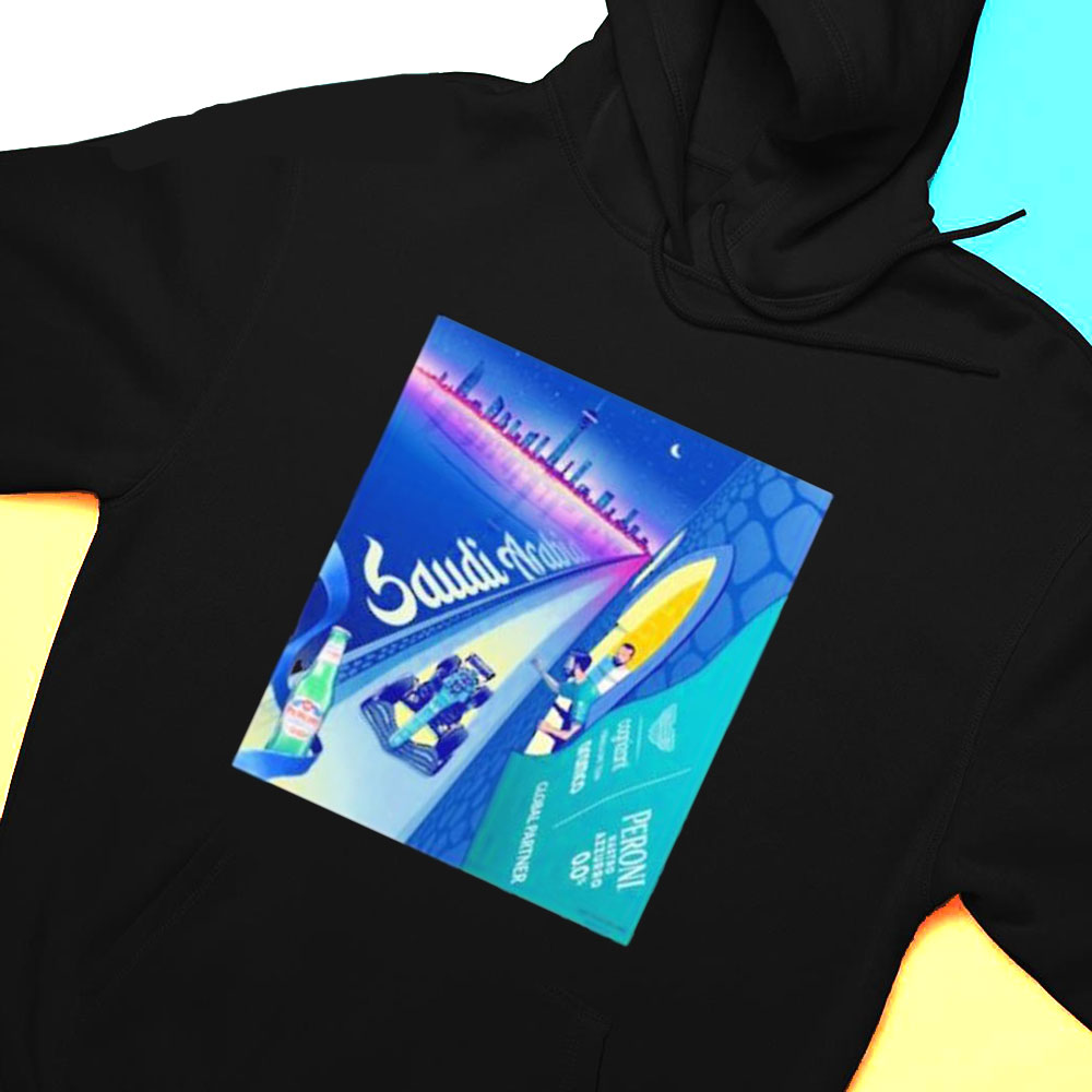 Aston Martin Aramco Cognizant F1 Team In Saudi Arabian Gp At Jeddah Corniche Circuit Vintage T-shirt