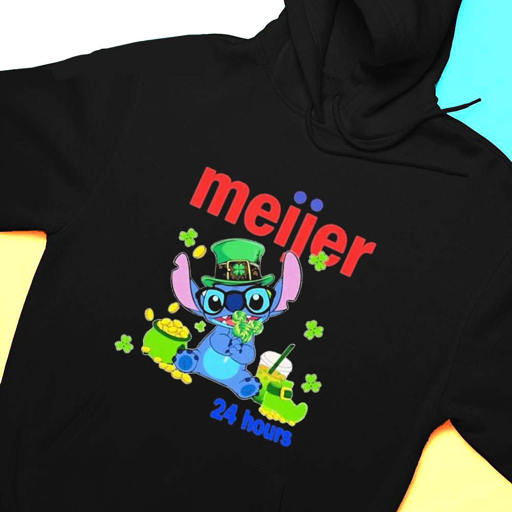 Baby Stitch And Meijer 24 Hours St Patricks Day Shirt Hoodie