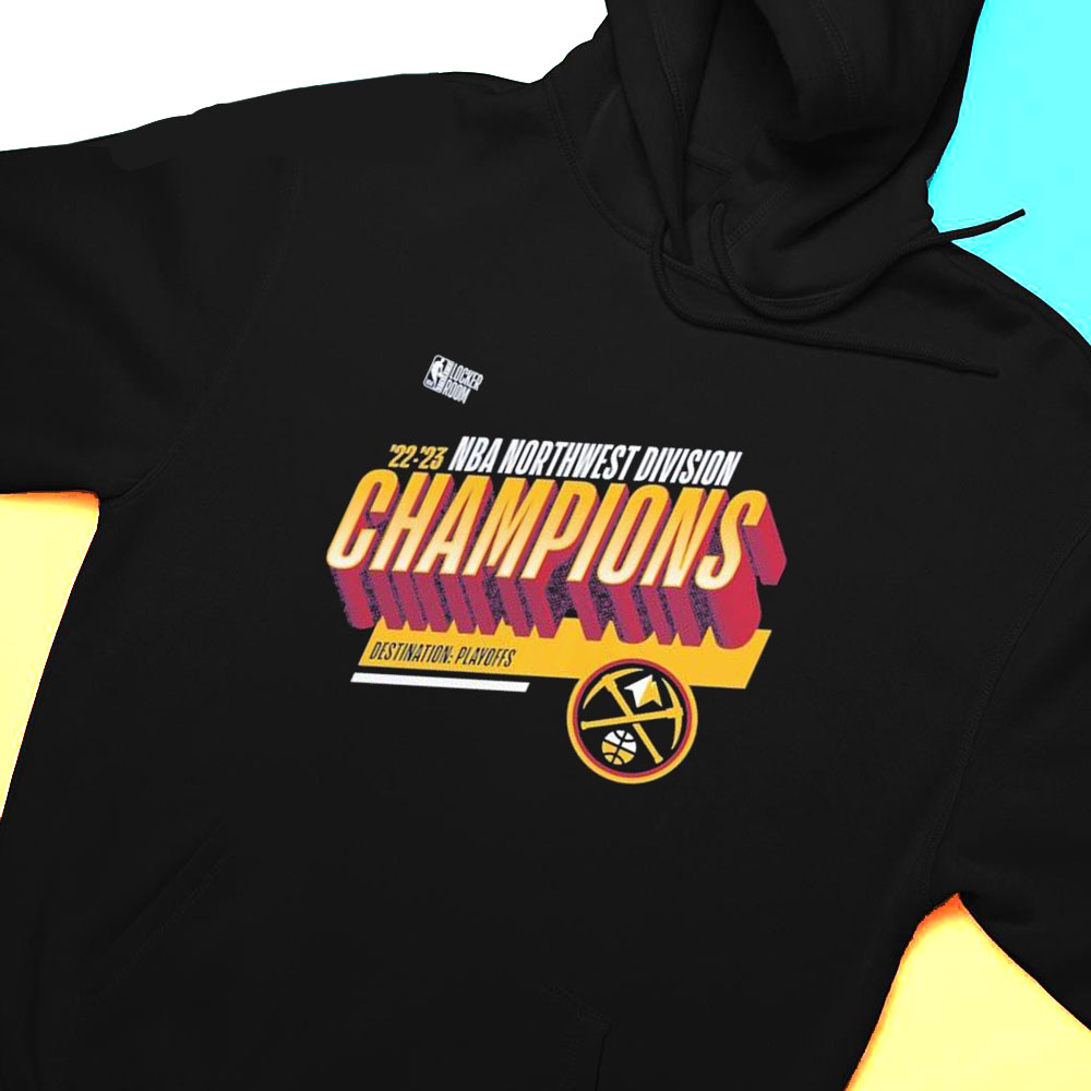 Denver Nuggets Destination Playoff 2023 Northwest Division Champions T-shirt