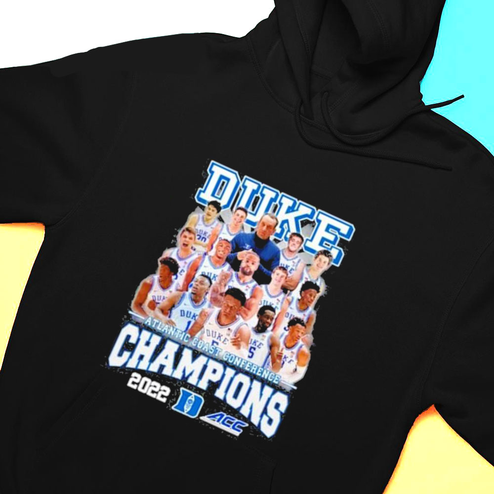Duke Mens Basketball Atlantic Coast Conference Champions 2023 Acc T-shirt