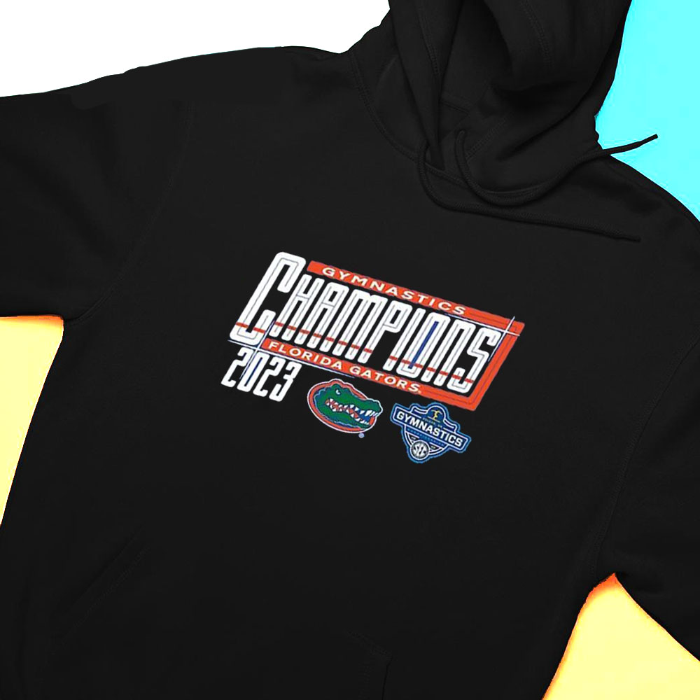 Florida Gators 2023 Sec Womens Gymnastics Tournament Champions Locker Room T-shirt