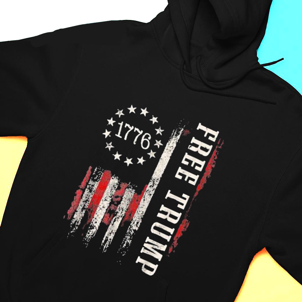 Free Donald Trump American Flag T T-shirt