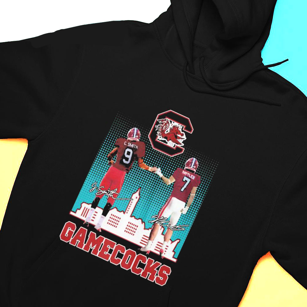 Gamecock C Smith And Rattler Signature City Skyline T-shirt