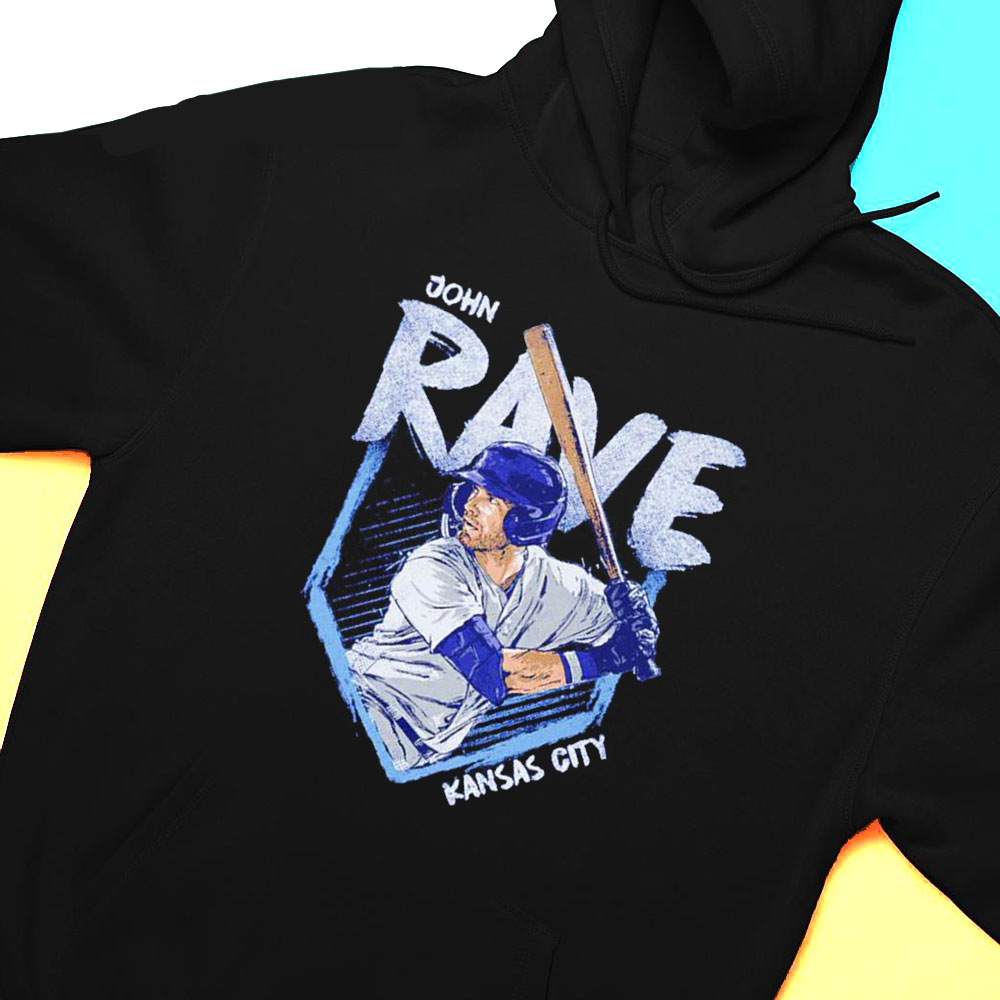 John Rave Kansas City Personalities Baseball T-shirt