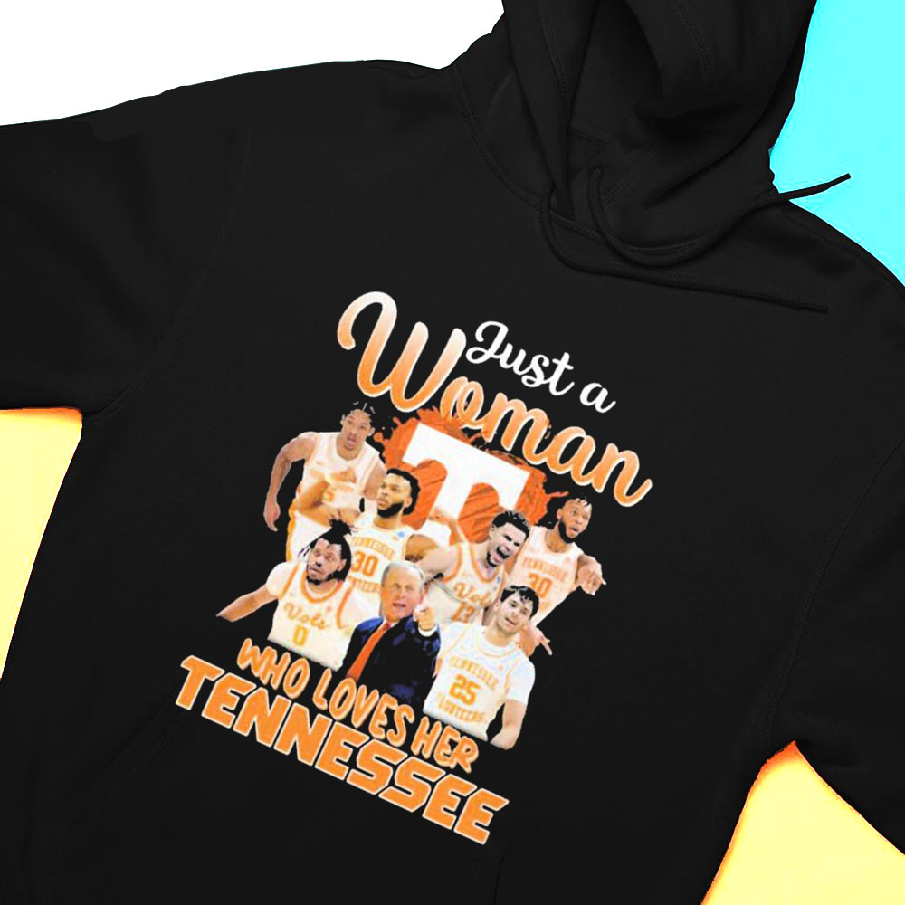 Just A Woman Who Loves Her Tennessee T-shirt