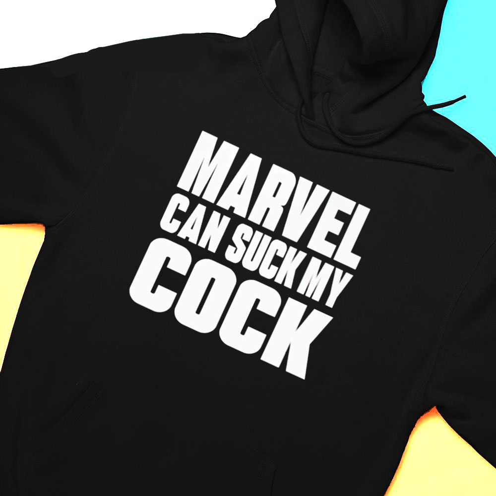 Marvel Can Suck My Cock T-shirt