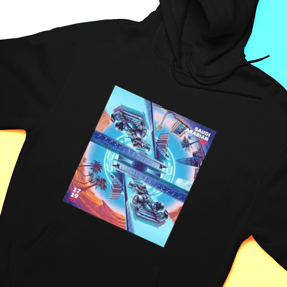 Mercedes Amg Petronas F1 Team In Saudi Arabian Gp At Jeddah Corniche Circuit Vintage T-shirt